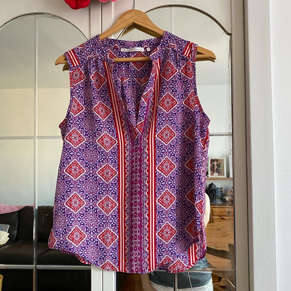 Violet and Clarke Top